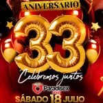 ANIVERSARIO 18 DE JULIO SABADO 33 AÑOS
